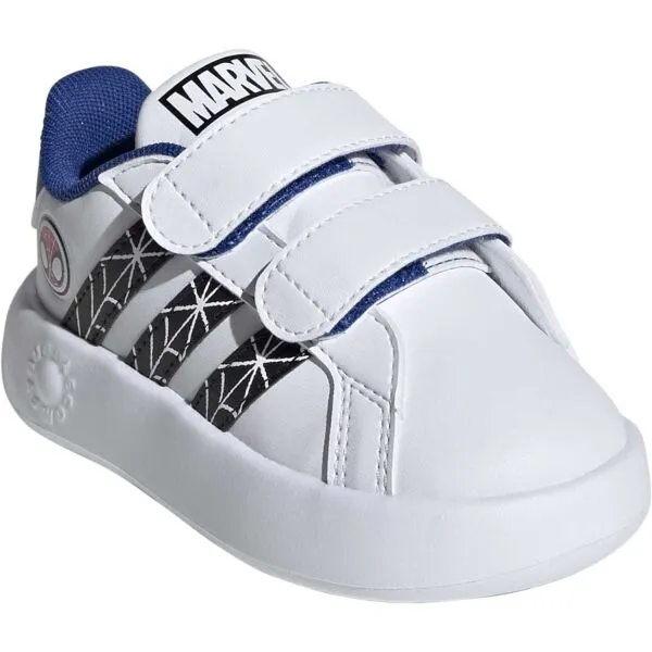 adidas GRAND COURT SPIDER-MAN CF I Detská voľnočasová obuv, biela, veľkosť