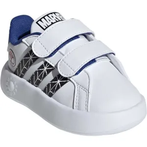 adidas GRAND COURT SPIDER-MAN CF I Detská voľnočasová obuv, biela, veľkosť