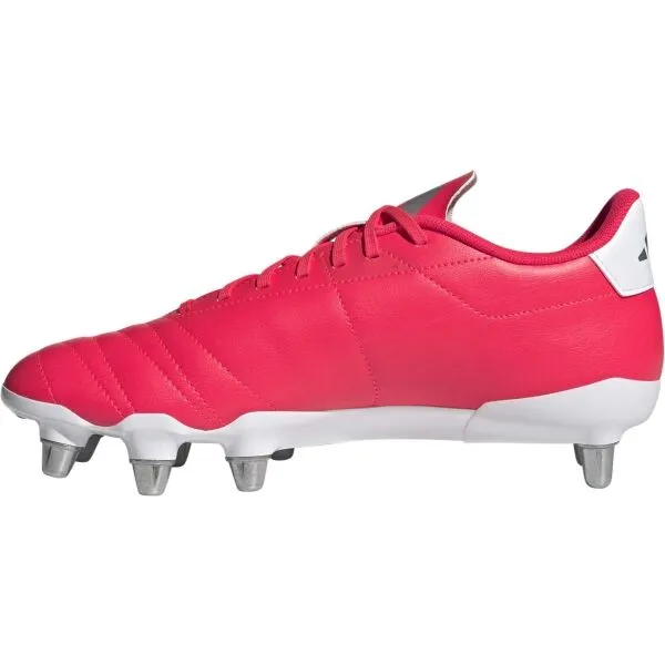 adidas KAKARI SG Pánske kopačky na rugby, červená, veľkosť 42 2/3