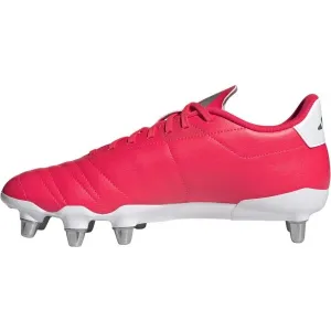 adidas KAKARI SG Pánske kopačky na rugby, červená, veľkosť 42 2/3