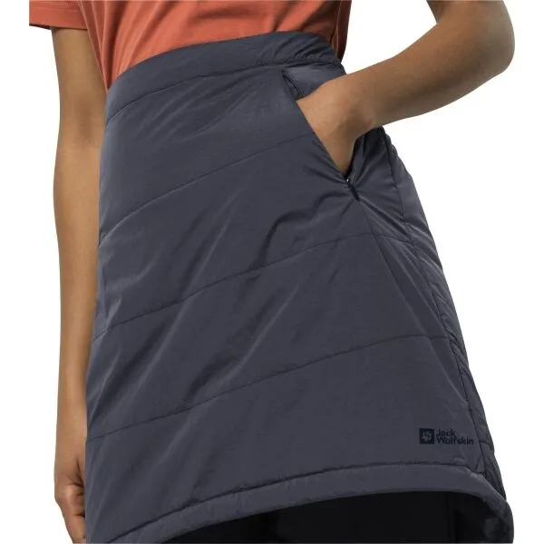 Jack Wolfskin ALPENGLUEHEN SKIRT W Dámska zimná sukňa, tmavo modrá, veľkosť