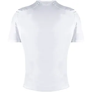 GAMEPATCH COMPRESSION SHIRT Kompresné unisex tričko, biela, veľkosť