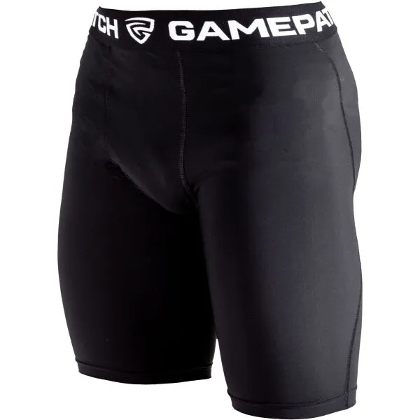 GAMEPATCH COMPRESSION SHORTS Kompresné unisex šortky, čierna, veľkosť