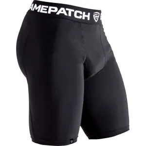 GAMEPATCH COMPRESSION SHORTS Kompresné unisex šortky, čierna, veľkosť