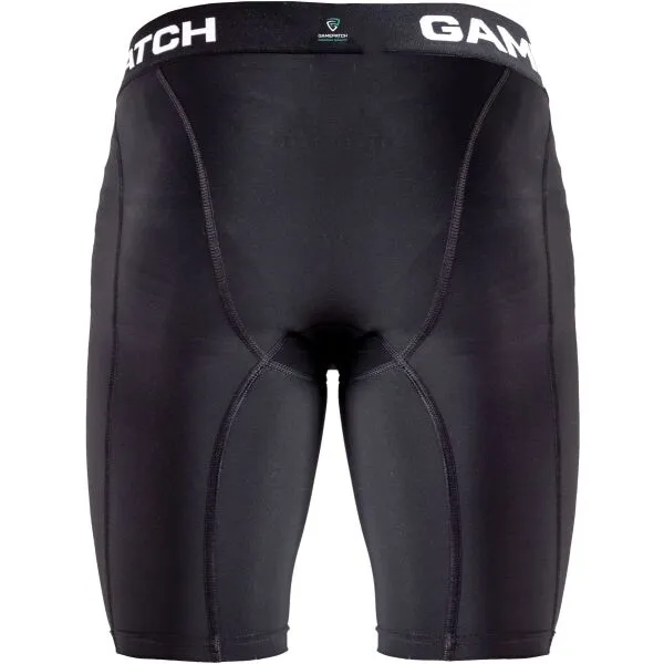 GAMEPATCH COMPRESSION SHORTS Kompresné unisex šortky, čierna, veľkosť
