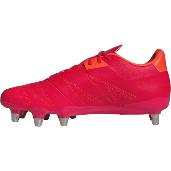 adidas KAKARI ELITE SG Pánske kopačky na rugby, červená, veľkosť 44