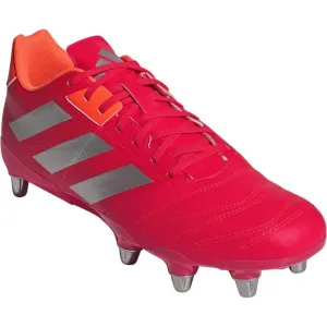 adidas KAKARI ELITE SG Pánske kopačky na rugby, červená, veľkosť 44