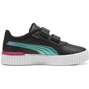 Puma CARINA 2.0 BOUNCY SKY V PS Dievčenská vychádzková obuv, čierna, veľkosť 28