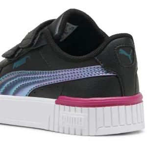 Puma CARINA 2.0 BOUNCY SKY V PS Dievčenská vychádzková obuv, čierna, veľkosť 28
