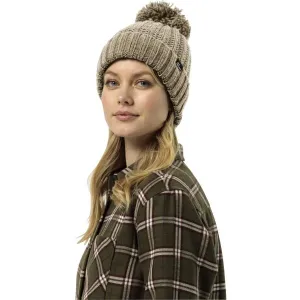 Jack Wolfskin HIGHLOFT KNIT BEANIE W Dámska zimná čiapka, béžová, veľkosť