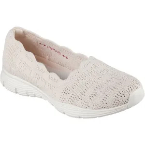 Skechers SEAGER - HIGHERSELF Dámska slip-on obuv, béžová, veľkosť