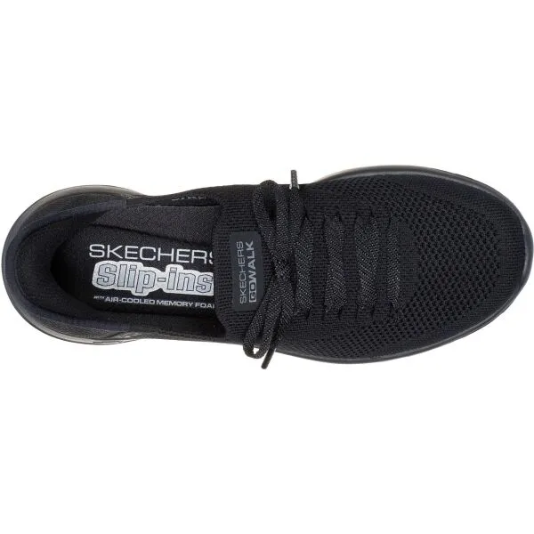 Skechers GO WALK JOY - ABBY Dámska slip-on obuv, čierna, veľkosť