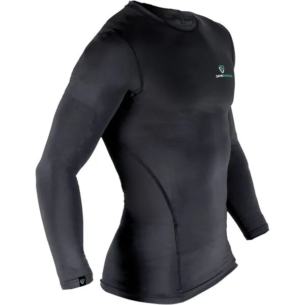 GAMEPATCH COMPRESSION SHIRT Kompresné unisex tričko, čierna, veľkosť