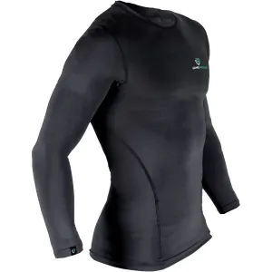 GAMEPATCH COMPRESSION SHIRT Kompresné unisex tričko, čierna, veľkosť