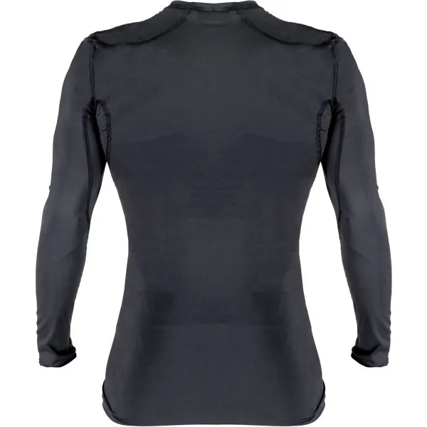 GAMEPATCH COMPRESSION SHIRT Kompresné unisex tričko, čierna, veľkosť