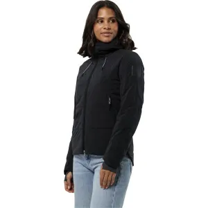 Jack Wolfskin BIKE COMMUTE INS JKT W Dámska zimná cyklistická bunda, čierna, veľkosť