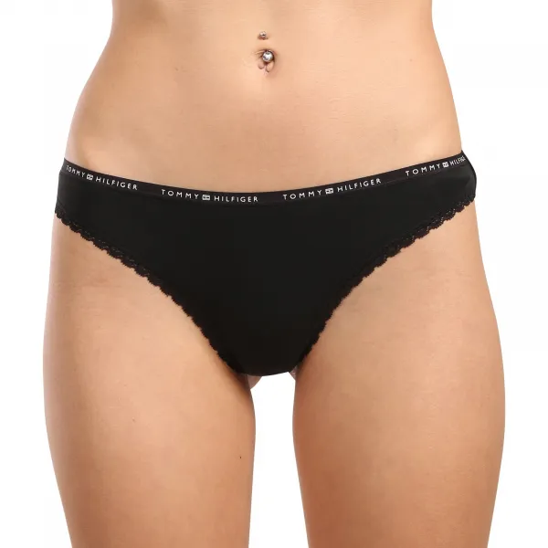 3PACK dámske tangá Tommy Hilfiger viacfarebná (UW0UW05954 0VI) M