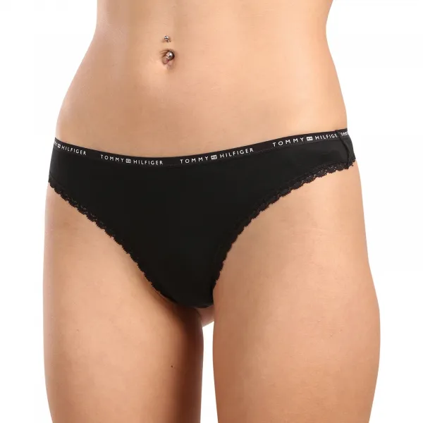 3PACK dámske tangá Tommy Hilfiger viacfarebná (UW0UW05954 0VI) M