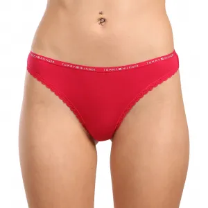 3PACK dámske tangá Tommy Hilfiger viacfarebná (UW0UW05954 0VI) M