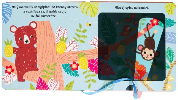 Malý medvedík hľadá kamarátov s kúzelnou baterkou