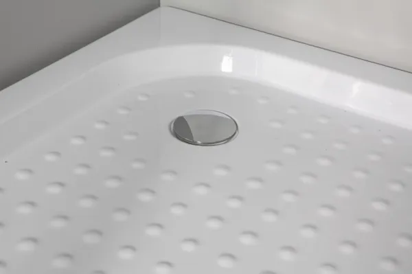 OLSEN SPA - Sprchovací asymetrický kút s vaničkou IBIZA II - Farba rámu zásteny - Hliník chróm, Rozmer A - 120, Rozmer B - 80, Smer zatváranie - Pravé (DX), Výplň - Číre bezpečnostné sklo - 5 mm OLBIBI212P