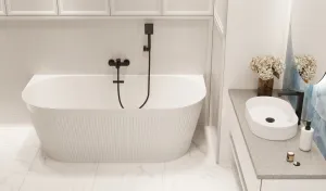 INVENA - Umývadlová batéria vysoká NERI TREND čierna BU-01-W04-L