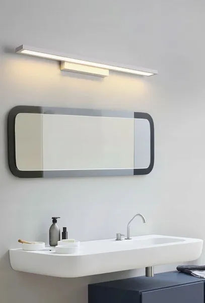 TooLight Kúpeľňové svietidlo 80CM APP841-1W strieborné