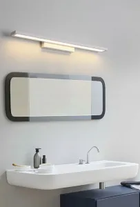 TooLight Kúpeľňové svietidlo 80CM APP841-1W strieborné