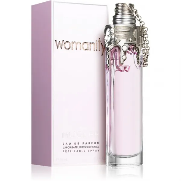 Mugler Womanity parfumovaná voda plniteľná pre ženy 80 ml