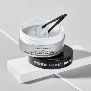 Peter Thomas Roth FIRMx Collagen Hydra-Gel Eye & Face Patches hydratačné gélové vankúšiky na tvár a očné okolie 90 ks