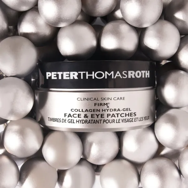 Peter Thomas Roth FIRMx Collagen Hydra-Gel Eye & Face Patches hydratačné gélové vankúšiky na tvár a očné okolie 90 ks