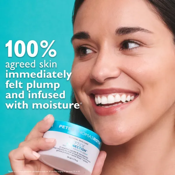 Peter Thomas Roth Peptide Skinjection™ Moisture Infusion Cream Refillable vyhladzujúci hydratačný krém s peptidmi plniteľný 50 ml