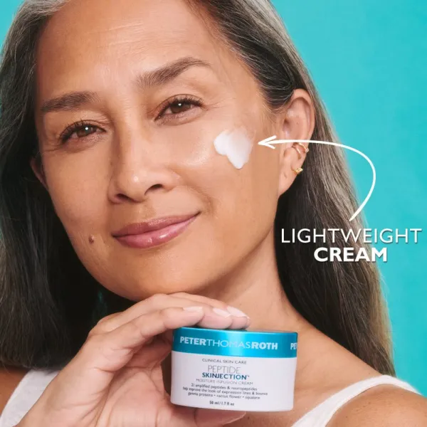 Peter Thomas Roth Peptide Skinjection™ Moisture Infusion Cream Refillable vyhladzujúci hydratačný krém s peptidmi plniteľný 50 ml