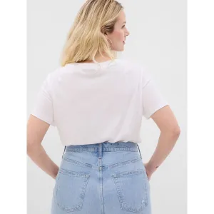 GAP ORGANIC Dámske tričko, biela, veľkosť