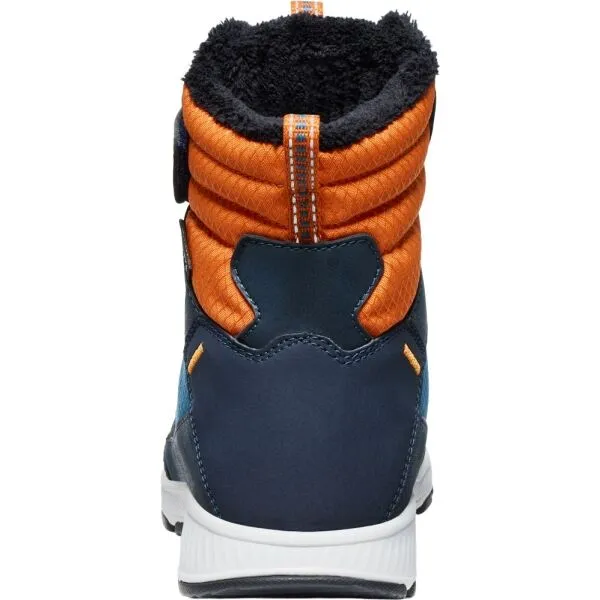 Keen SKUA WINTER WP YOUTH Detská zimná obuv, modrá, veľkosť 32/33