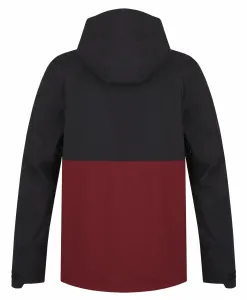 Husky  Nabbi M black/bordo, M Pánska outdoorová bunda