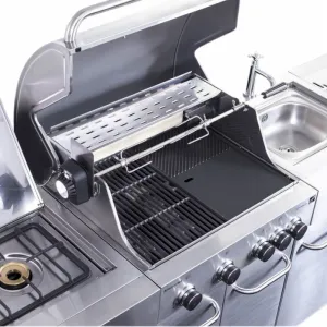 Plynový gril G21 Arizona, BBQ kuchyne Premium Line 6 horákov