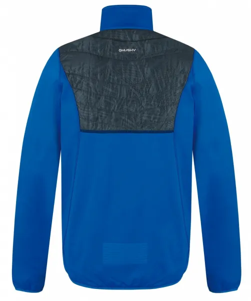 Husky  Airy M neon blue, M Pánska mikina