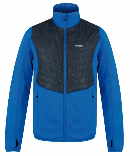 Husky  Airy M neon blue, M Pánska mikina