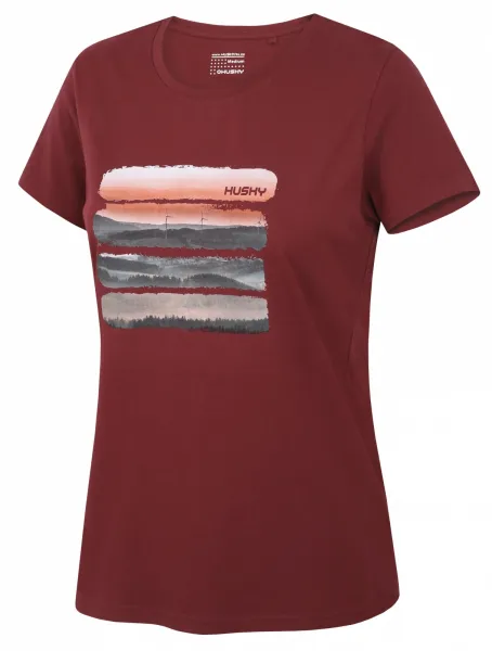 Husky  Tee Vane L light pink, L Dámske bavlnené tričko
