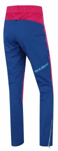 Husky  Kala L pink/blue, XL Dámske softshellové nohavice