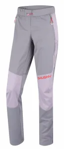 Husky  Kala L pink/blue, XL Dámske softshellové nohavice