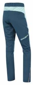 Husky  Kala L pink/blue, XL Dámske softshellové nohavice