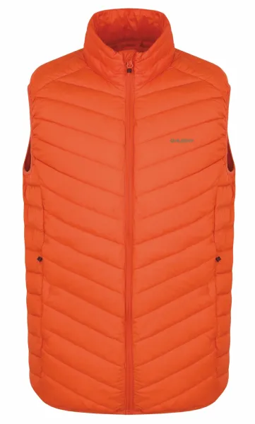 Husky  Dresles M orange, XL Pánska páperová vesta
