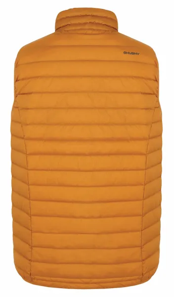 Husky  Dresles M orange, XL Pánska páperová vesta