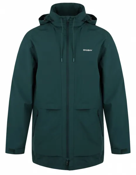 Husky  Nevr M dk. green, S Pánsky hardshell kabát