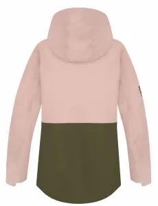 Husky  Nabbi L lt. pink/khaki, XS Dámska outdoorová bunda