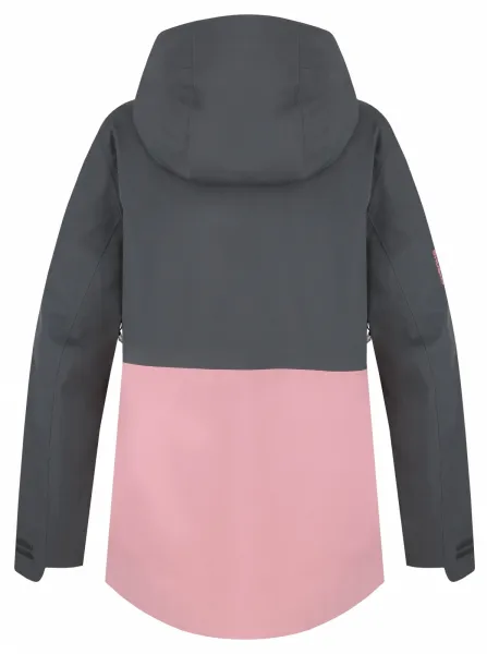Husky  Nabbi L lt. pink/khaki, XS Dámska outdoorová bunda