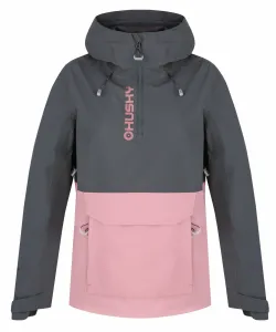 Husky  Nabbi L lt. pink/khaki, XS Dámska outdoorová bunda