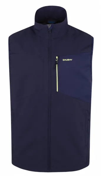 Husky  Salien M dk. blue, S Pánska softshell vesta
